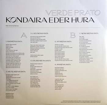 LP Verde Prato: Kondaira Eder Hura 599150