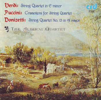 CD Giacomo Puccini: String Quartet In E Minor / Crisantemi For String Quartet / String Quartet No. 13 In A Minor 619522