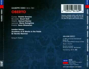 2CD Giuseppe Verdi: Oberto 648909