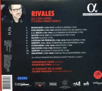 CD Véronique Gens: Rivales : Airs Et Duos D'Opéras Et D'Opéras-Comiques Français 559867