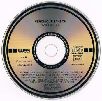 CD Véronique Sanson: Amoureuse 48946