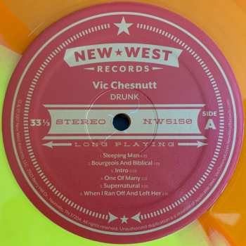 2LP Vic Chesnutt: Drunk CLR 545329