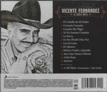 CD Vicente Fernandez: A Mis 80's 630641