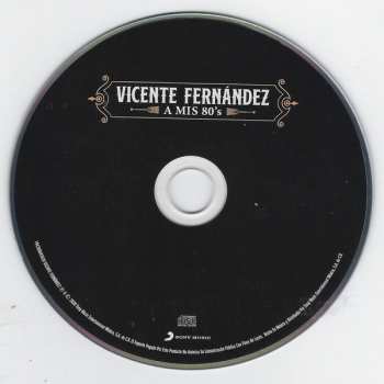 CD Vicente Fernandez: A Mis 80's 630641