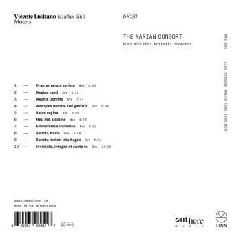 CD Vicente Lusitano: Motets 577049