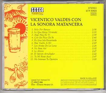 CD Vicentico Valdés: Vicentico Valdés Con La Sonora Matancera 546379