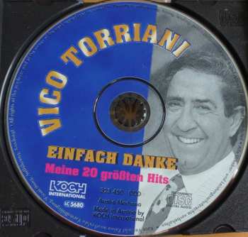 CD Vico Torriani: Einfach Danke - Meine 20 Größten Hits 185905