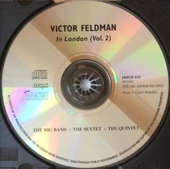 CD Victor Feldman: In London Vol. 2 Big Band: TheSextet: The Quintet 612697