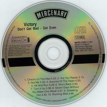 CD Victory: Don't Get Mad - Get Even 553311