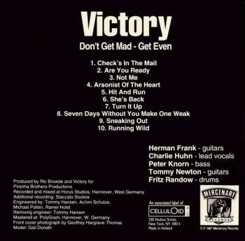 CD Victory: Don't Get Mad - Get Even 553311