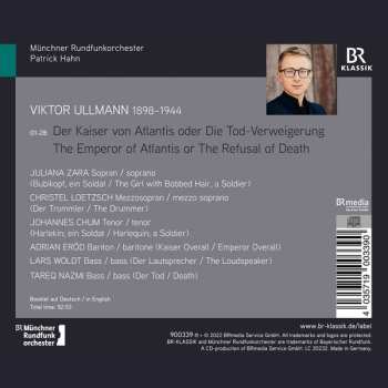 CD Münchner Rundfunkorchester: Der Kaiser Von Atlantis 599771