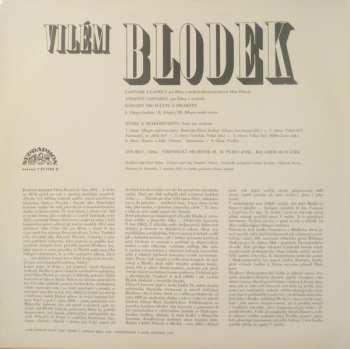 LP Vilém Blodek: Fantazie A Caprice / Andante Cantabile / Koncert Pro Flétnu A Orchestr / Hudba K Shakespearovi 568327