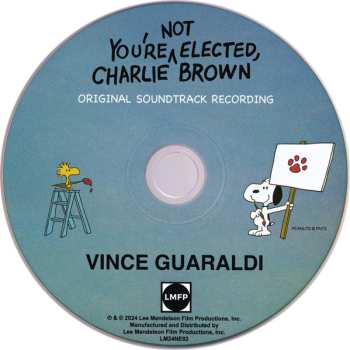 CD Vince Guaraldi: You're Not Elected, Charlie Brown (Original Soundtrack Recording) 640666