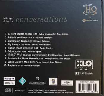 CD Vincent Bélanger: Conversations 408204