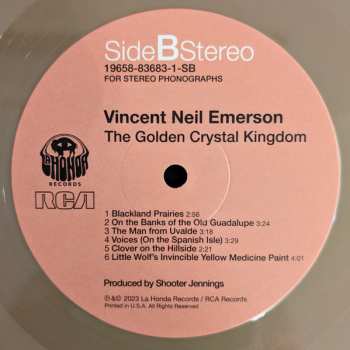 LP Vincent Neil Emerson: The Golden Crystal Kingdom CLR 606408