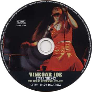 3CD/Box Set Vinegar Joe: Finer Things (The Island Recordings 1972-1973) 556400