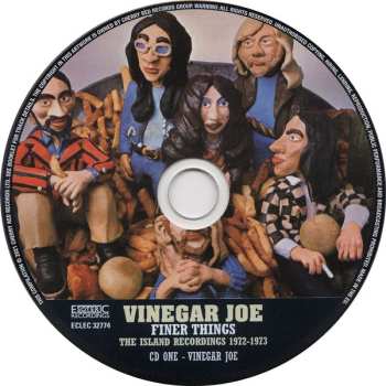 3CD/Box Set Vinegar Joe: Finer Things (The Island Recordings 1972-1973) 556400