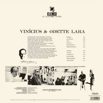 LP Vinicius de Moraes: Vinicius & Odette Lara LTD 80539