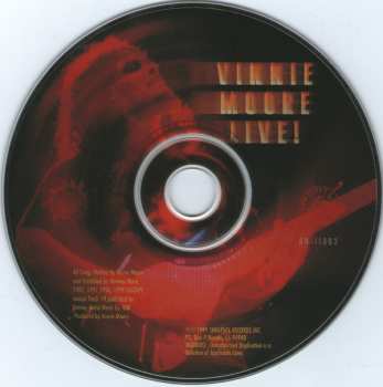 CD Vinnie Moore: Live! 20607