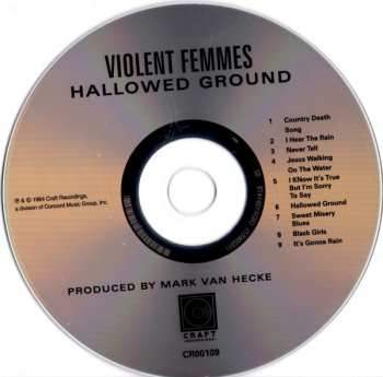 CD Violent Femmes: Hallowed Ground 49526