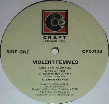 LP Violent Femmes: Violent Femmes 49529