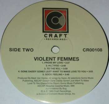 LP Violent Femmes: Violent Femmes 49529