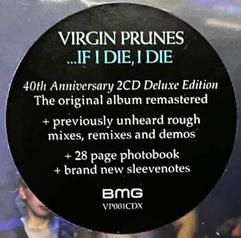 2CD Virgin Prunes: …If I Die, I Die DLX 419634