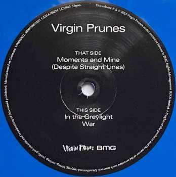 2EP Virgin Prunes: The Debut EPs CLR | LTD 480368