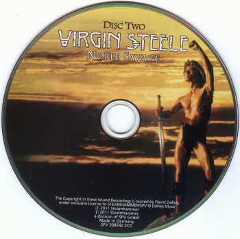 2CD Virgin Steele: Noble Savage 650000