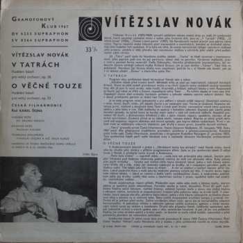 LP Vítězslav Novák: V Tatrách / O Věčné Touze 610405