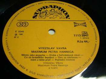 LP Vítězslav Vávra: Vítězslav Vávra, Maximum Petra Hanniga 42828