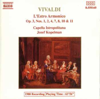 Album Antonio Vivaldi: L'Estro Armonico (Op.3, Nos. 1, 2, 4, 7, 8, 10 & 11)