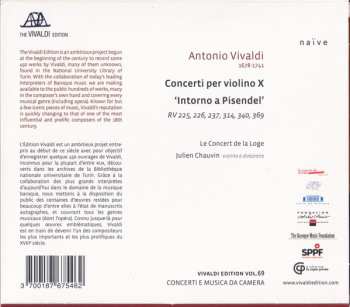 CD Antonio Vivaldi: Concerti Per Violino X 'Intorno A Pisendel' 576921