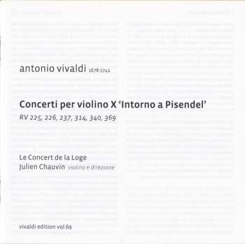 CD Antonio Vivaldi: Concerti Per Violino X 'Intorno A Pisendel' 576921