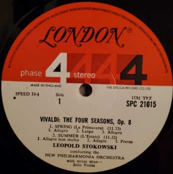 LP Leopold Stokowski: The Four Seasons 565535