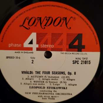 LP Leopold Stokowski: The Four Seasons 565535