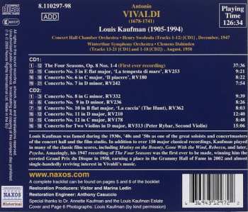 2CD Antonio Vivaldi: Twelve Concertos For Violin And Strings, Op.8 437075