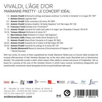 CD Antonio Vivaldi: L'âge D'or 648459