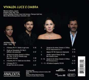 CD Antonio Vivaldi: Luce E Ombra 632511