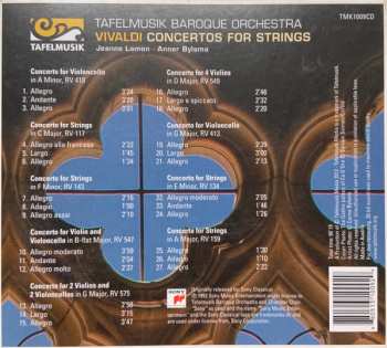 CD Antonio Vivaldi: Concertos for Strings 421439