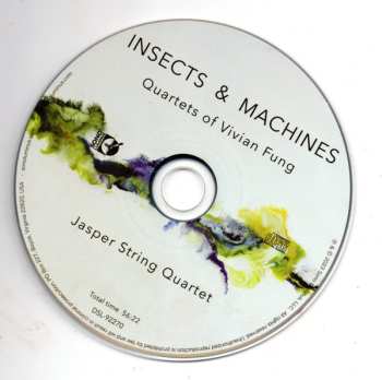 CD Jasper String Quartet: Insects & Machines, Quartets Of Vivian Fung 581207