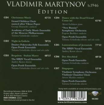 7CD/Box Set Vladimir Martynov: Martynov Edition 587401