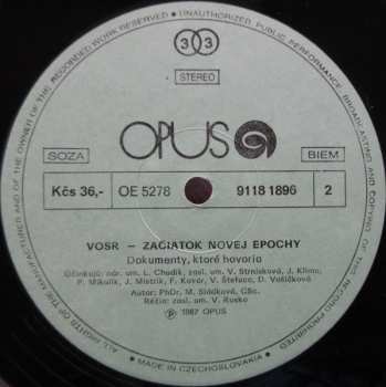 LP Vladimír Rusko: VOSR — Začiatok Novej Epochy 647000