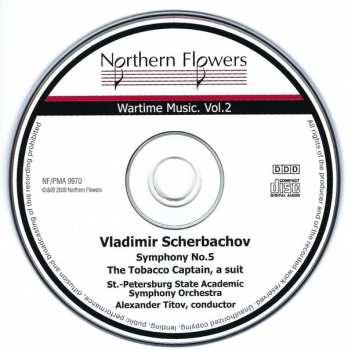 CD Vladimir Shcherbachov: Symphony No. 5, The Tobacco Captain 296744