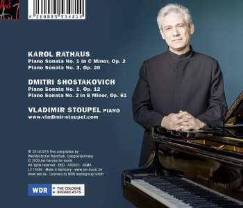 2CD Vladimir Stoupel: Piano Sonatas 596920