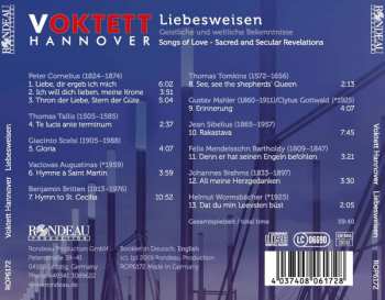 CD Voktett Hannover: Liebesweisen 394779