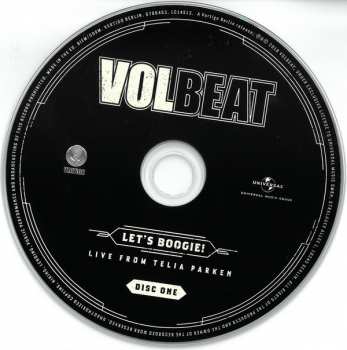 2CD/Blu-ray Volbeat: Let's Boogie! Live From Telia Parken LTD 20163