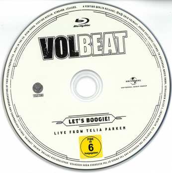 2CD/Blu-ray Volbeat: Let's Boogie! Live From Telia Parken LTD 20163