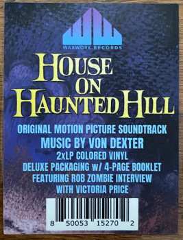 2LP Von Dexter: House On Haunted Hill (Original Motion Picture Soundtrack) CLR 592519