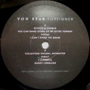 LP Von Spar: Foreigner 76811